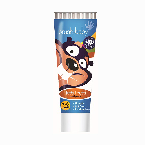 Brush-Baby | Brushbaby Children's Tutti Frutti Toothpaste with Xylitol (3-6 Years)